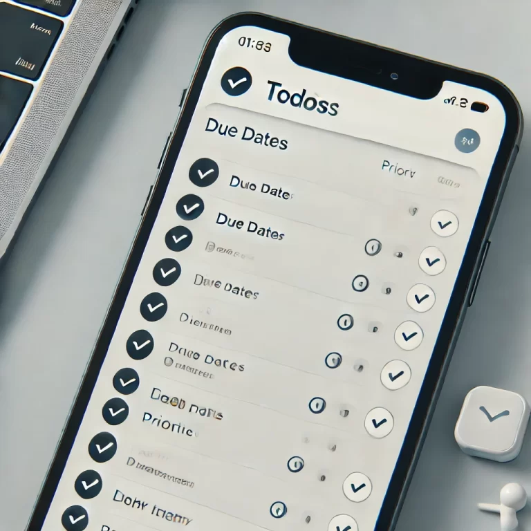 Interface do aplicativo Todoist exibindo uma lista de tarefas organizadas por prioridades.